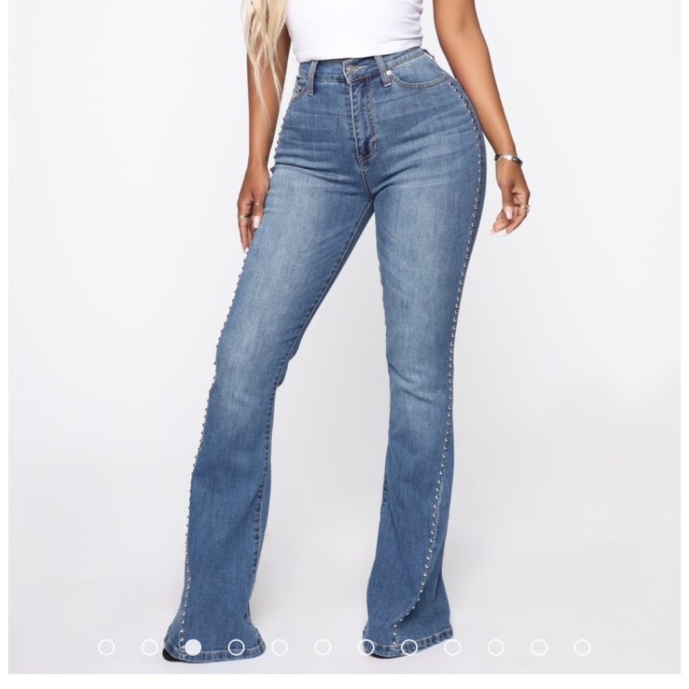 Fashion Nova Southern Belle Flare Jeans